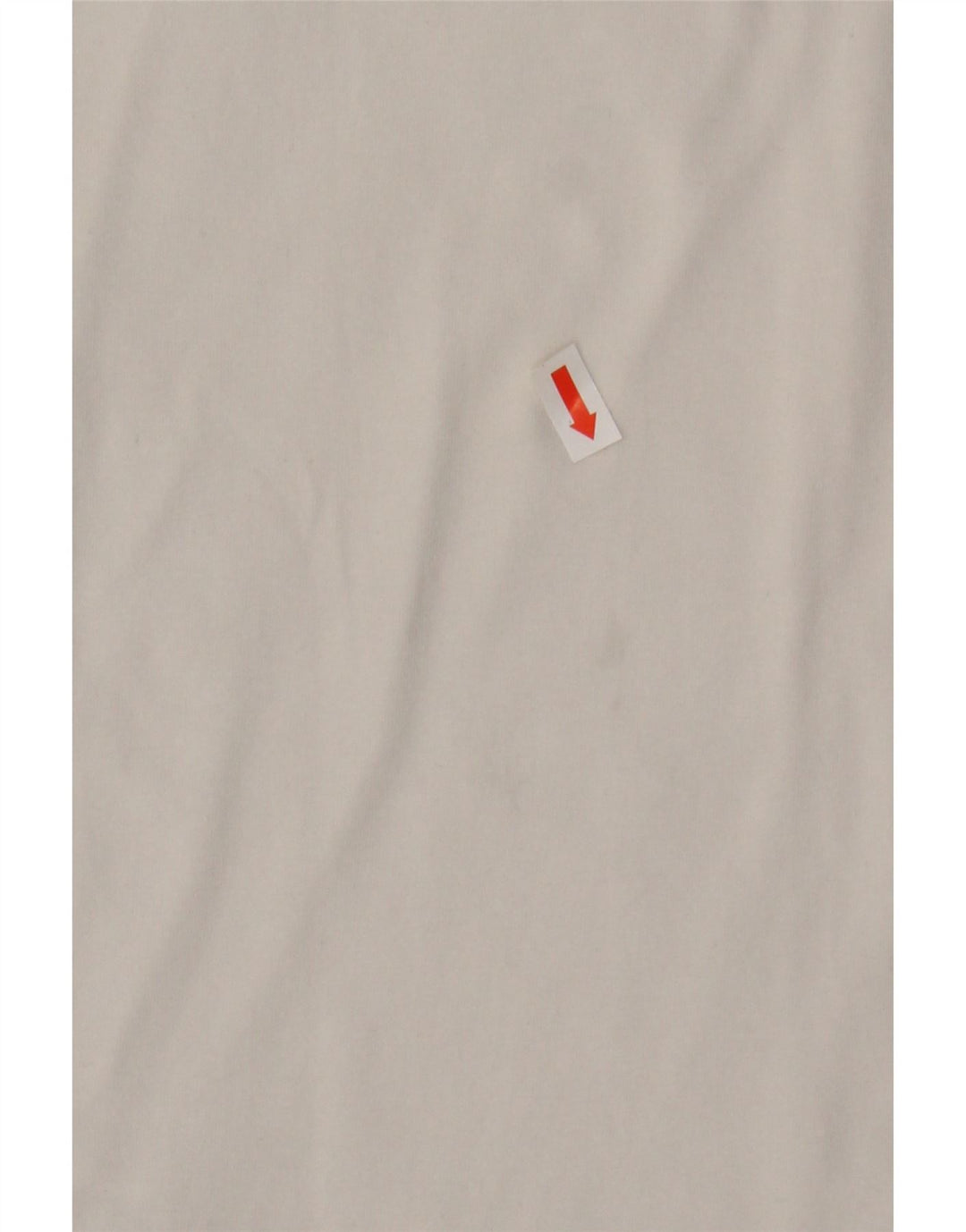 Ellesse Dame Grafisk T-Shirt Top UK 10 Lille Hvid Bomuld