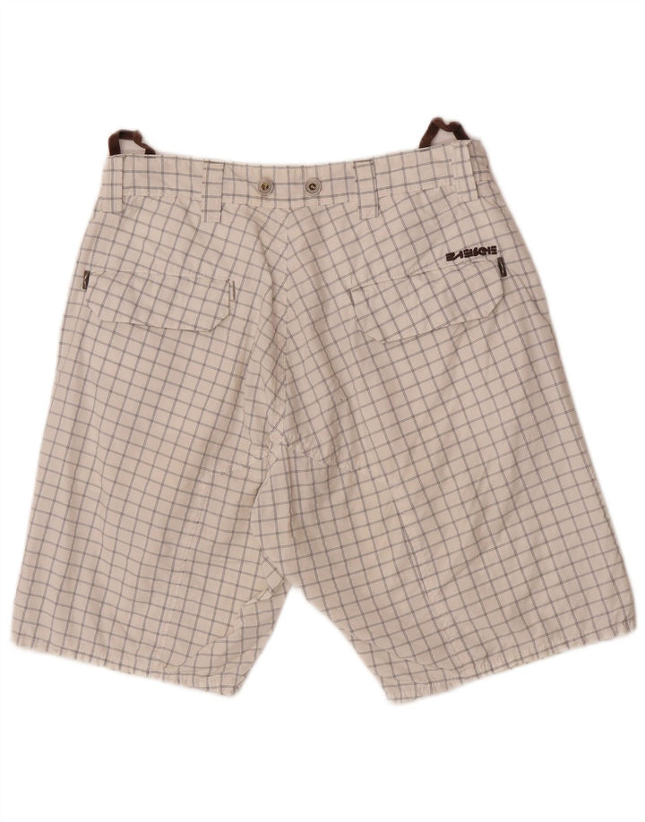 Energie Herre Chino Shorts W31 Medium White Ternet Bomuld