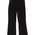 Zara Dame Bootcut Jeans EU 34 2XS W24 L24 Sort Bomuld