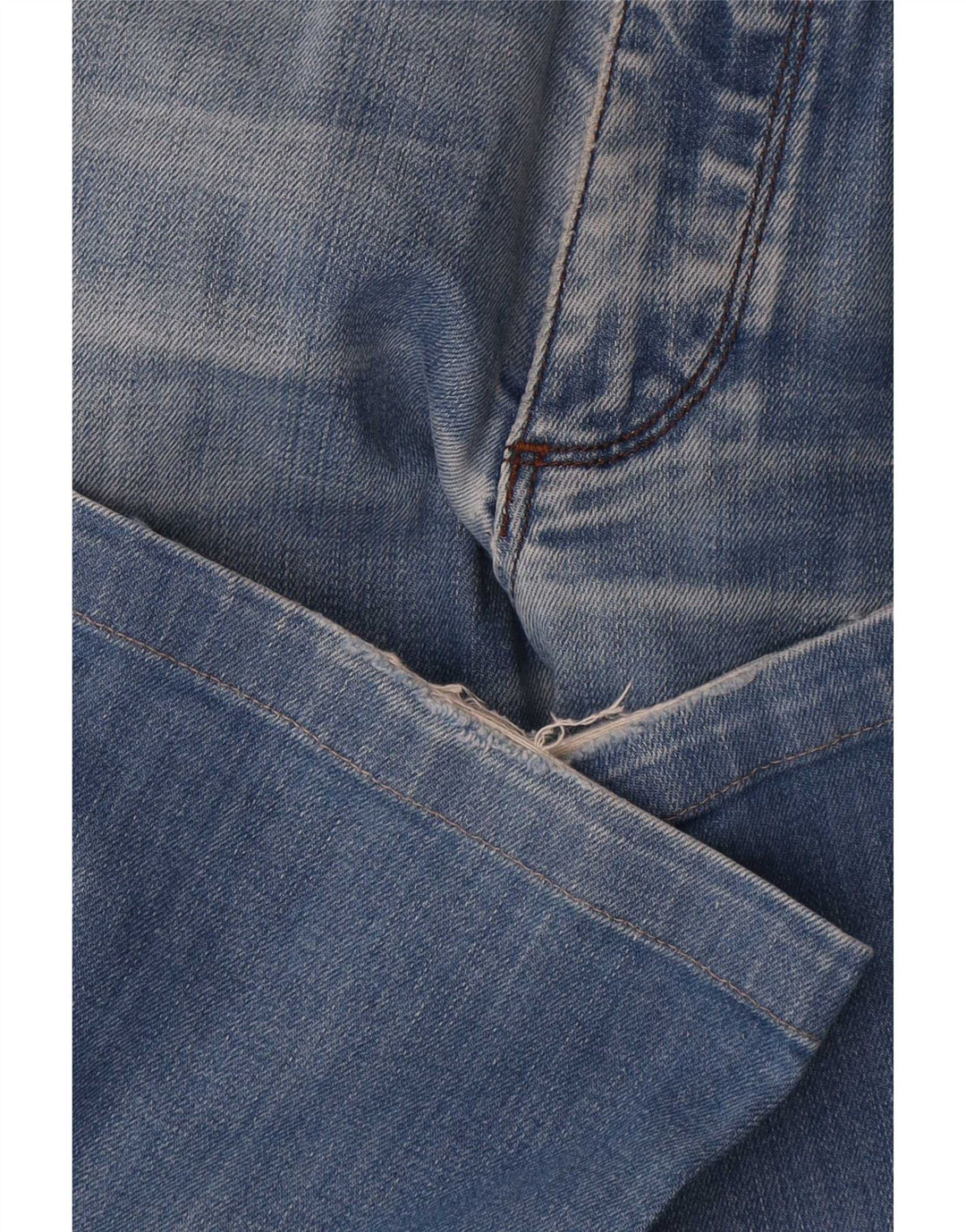 Massimo Dutti Herre Casual Fit Straight Jeans EU 40 Medium W31 L29 Blå