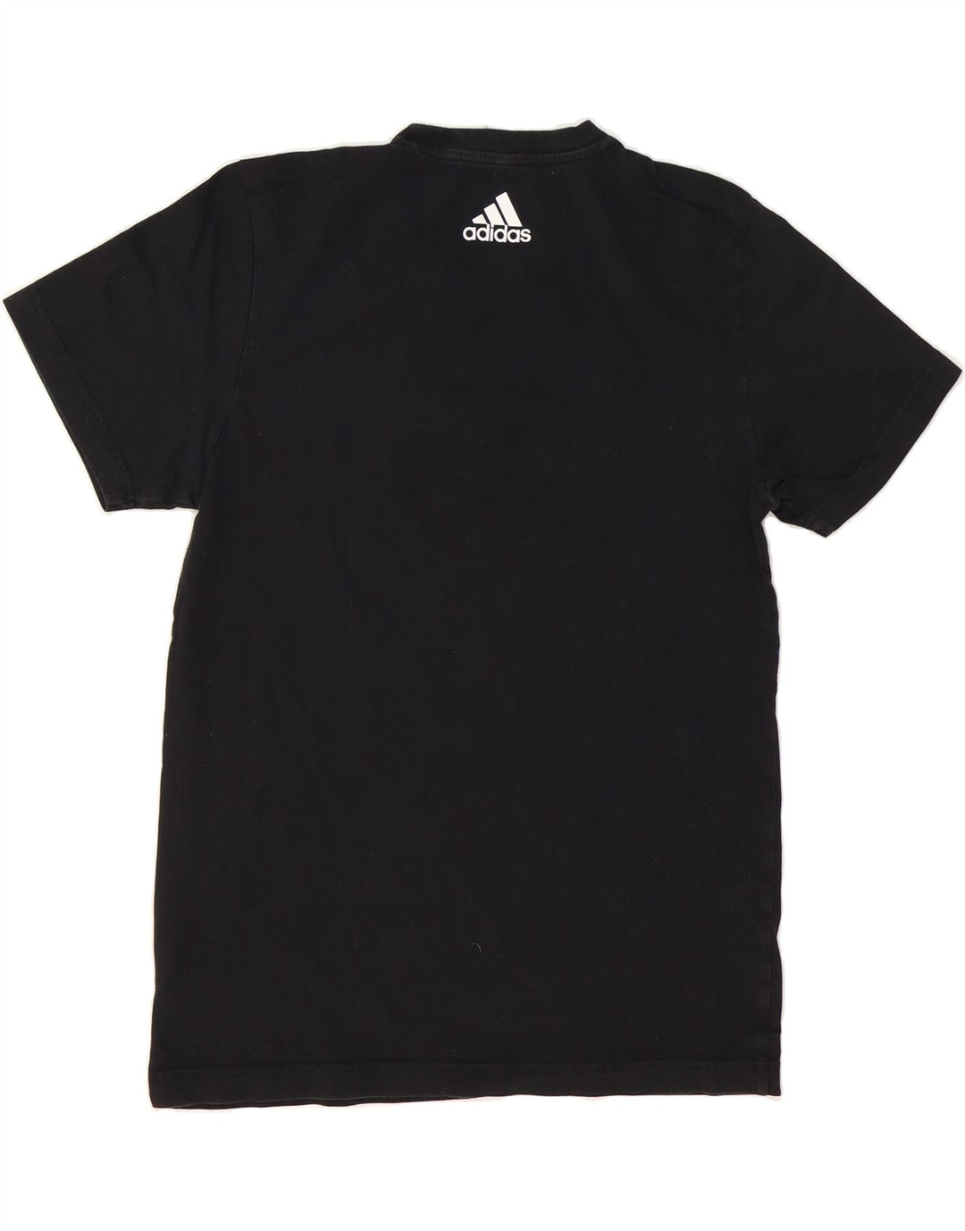 ADIDAS Mens Graphic T-Shirt Top Medium Black Cotton Vintage Adidas and Second-Hand Adidas from Messina Hembry 