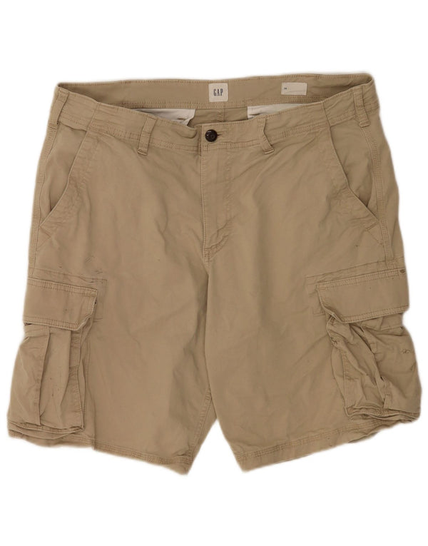 Gap Herre Cargo Shorts W36 Large Beige Bomuld