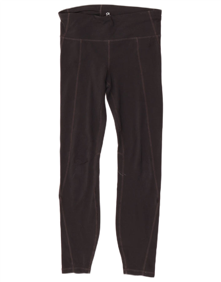 Gap Womens Leggings UK 10 Small Black Polyester