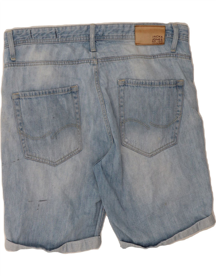JACK & JONES Mens Denim Shorts W36 Large Blue Vintage Jack & Jones and Second-Hand Jack & Jones from Messina Hembry 