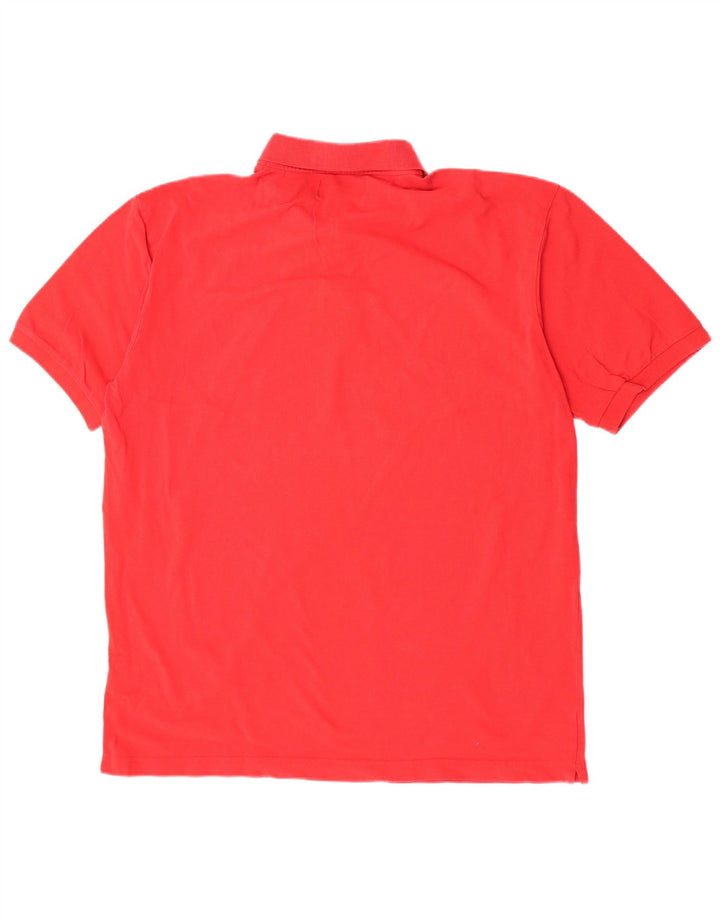 Kappa herre poloshirt 3XL rød bomuld