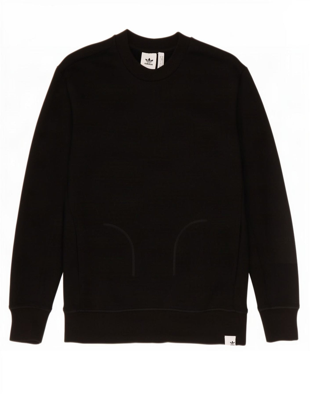 Adidas Sweatshirt Jumper Medium Sort bomuld til mænd