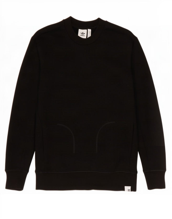Adidas Sweatshirt Jumper Medium Sort bomuld til mænd