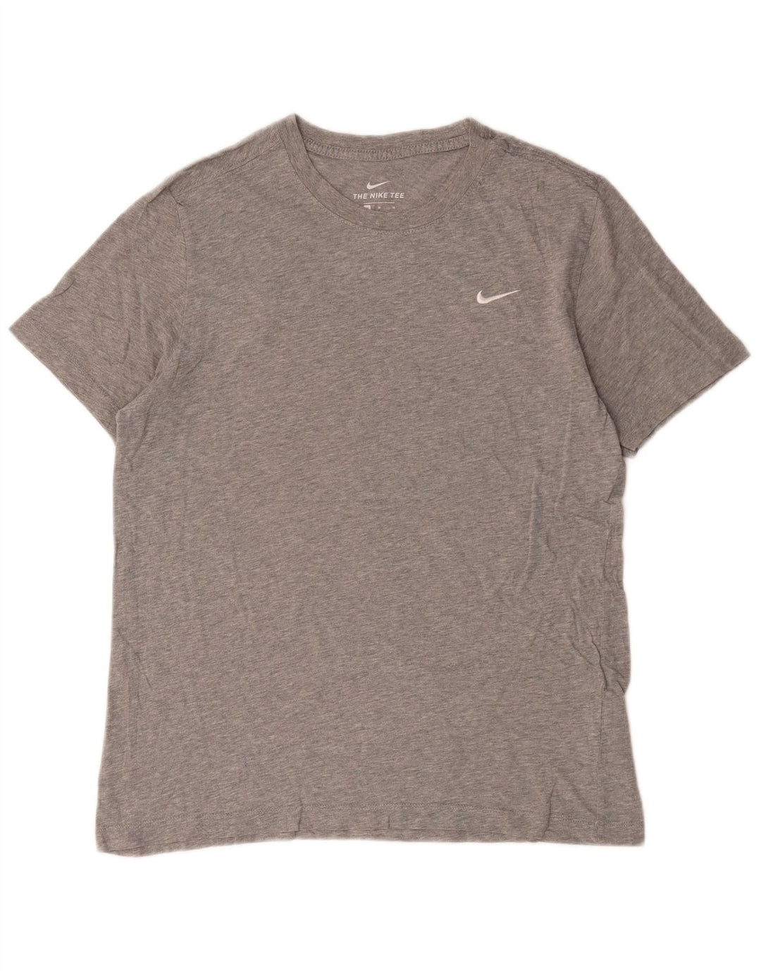 Nike T-shirt top mellem grå bomuld til mænd