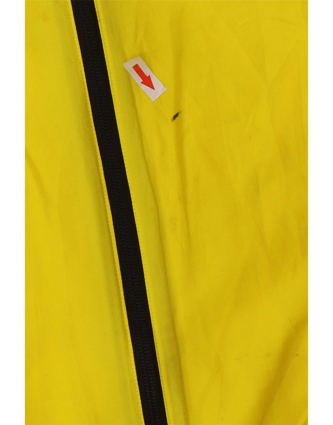 Adidas Herre Clima Proof Regnjakke UK 40 Stor Gul Polyester