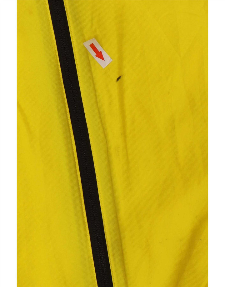 Adidas Herre Clima Proof Regnjakke UK 40 Stor Gul Polyester