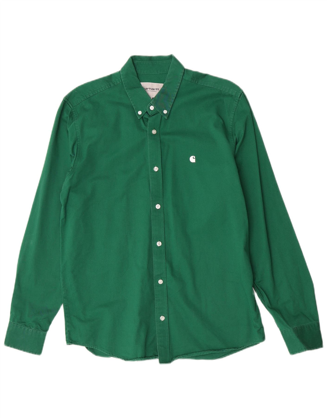 Carhartt Herre Regular Fit skjorte Medium Grøn bomuld