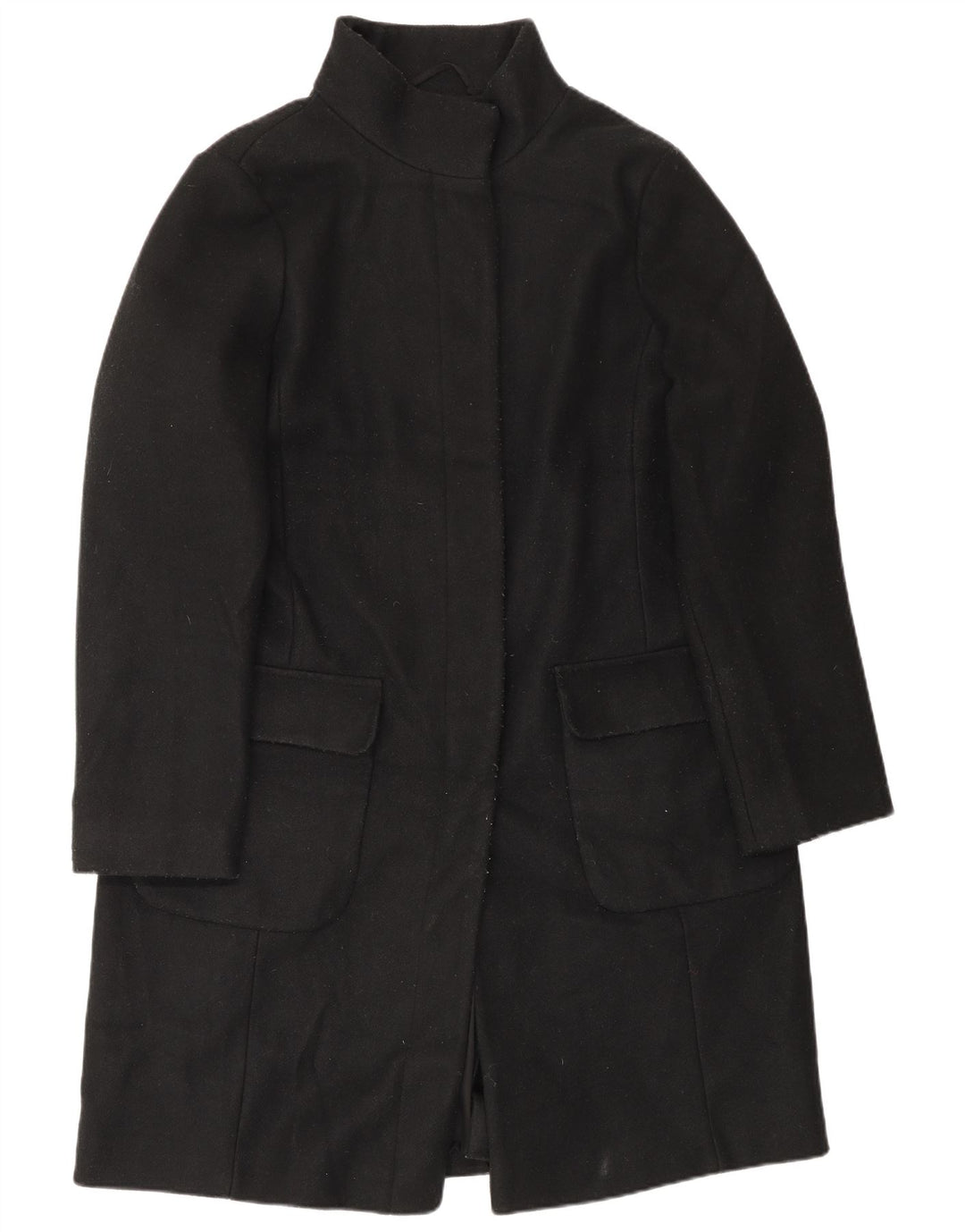 Marks & Spencer Dameoverfrakke UK 16 Large Black Polyester