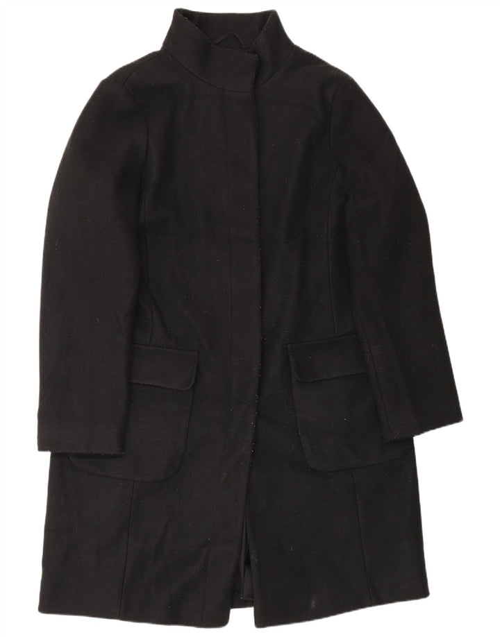 Marks & Spencer Dameoverfrakke UK 16 Large Black Polyester