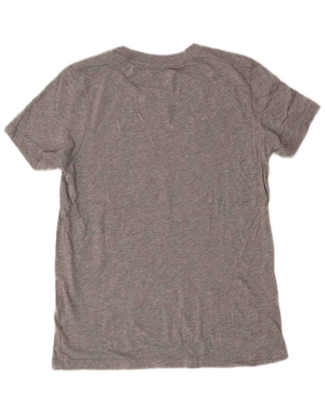 Converse Grafisk T-shirt top til kvinder UK 12 Mellemgrå bomuld