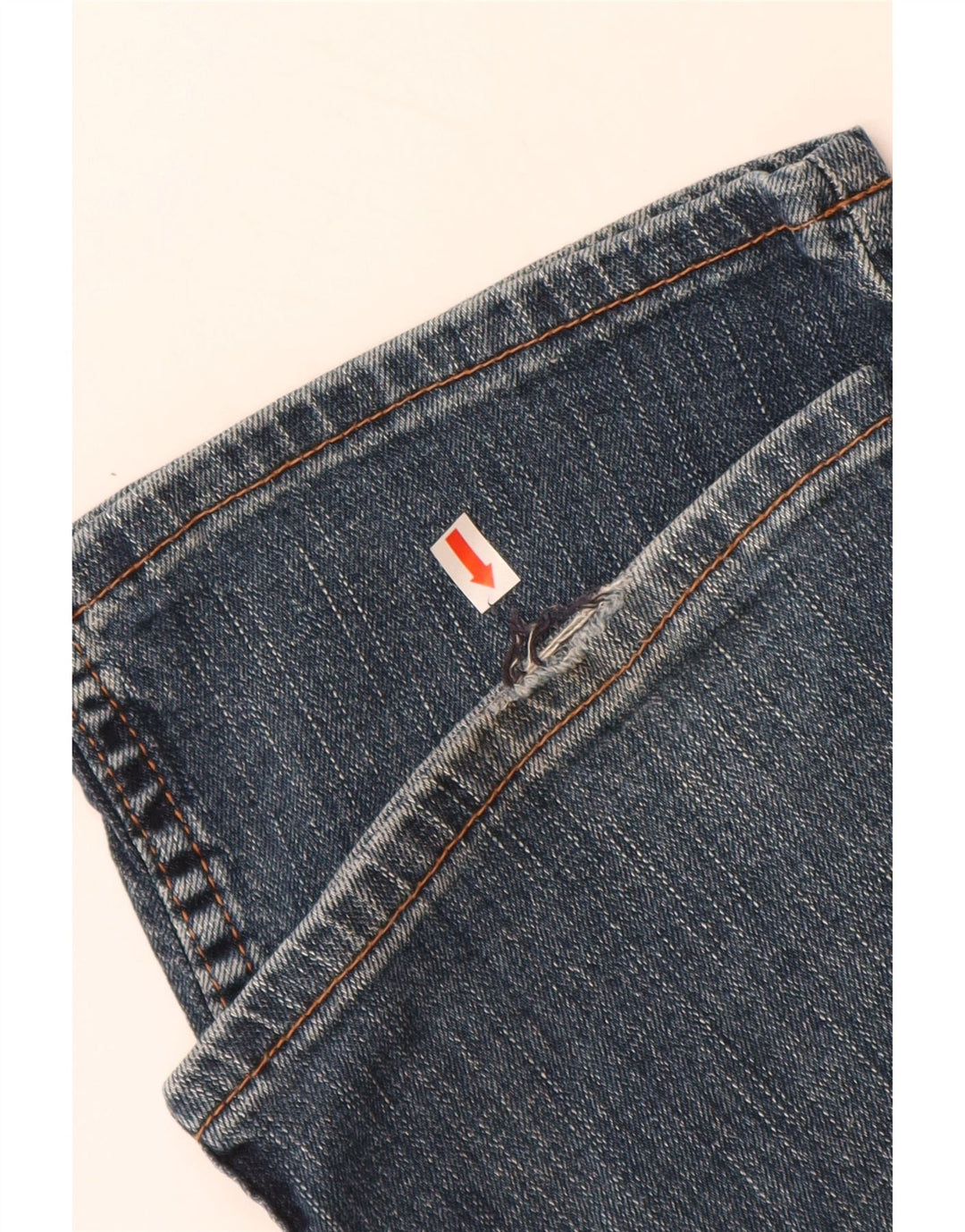 WRANGLER Herre Texas Stretch Straight Jeans W34 L30 Blå Bomuld