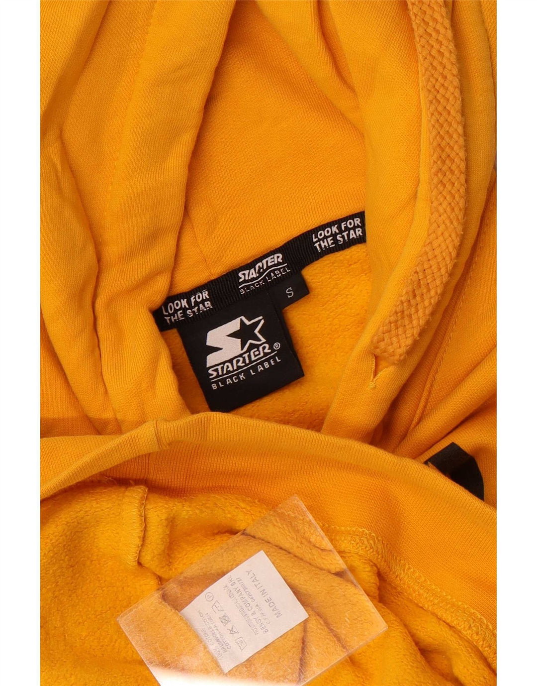 Starter Herre Grafisk Hoodie Jumper Lille Gul