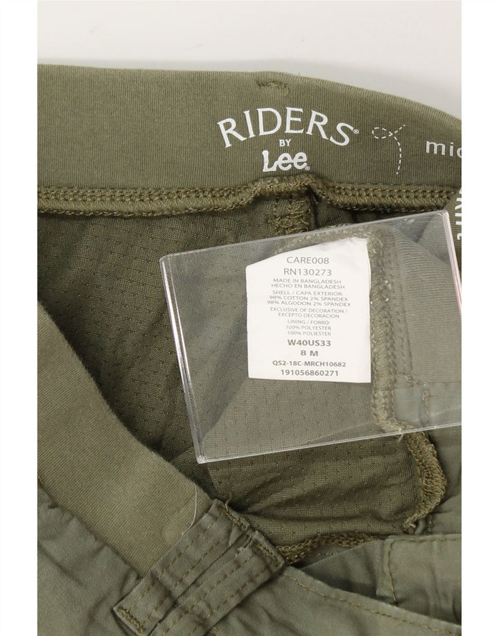 LEE Womens Riders Midrise Mini Skirt US 8 Medium W30  Khaki Cotton Vintage Lee and Second-Hand Lee from Messina Hembry 