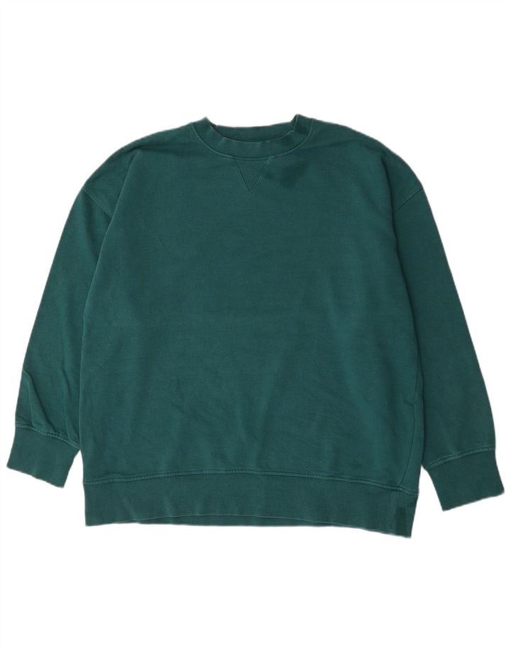Zara Herre sweatshirt Jumper Medium Grøn Bomuld