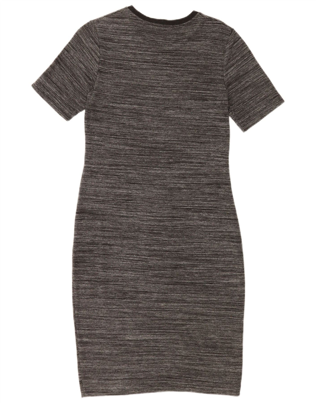 Zara Womens Sheath Dress UK 12 Medium Grey Flecked