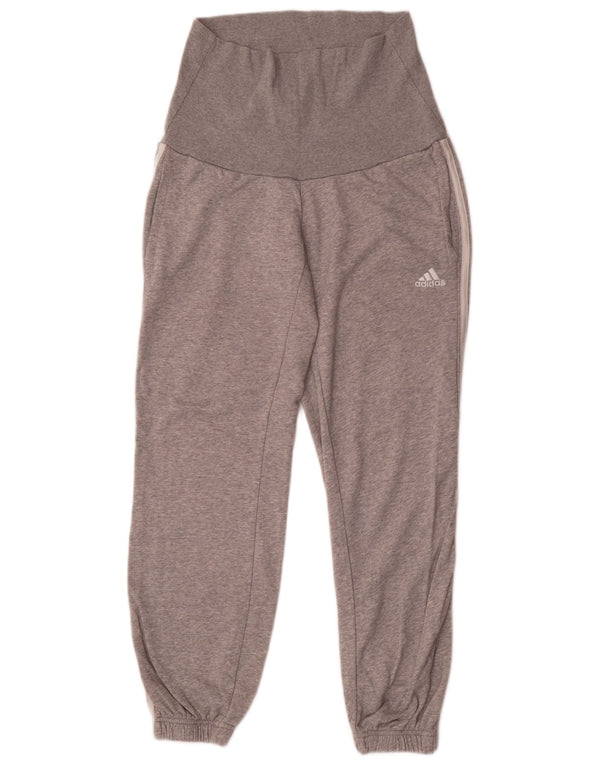 Adidas træningsdragt til kvinder Joggers UK 8/10 Small Grey Flecked Bomuld
