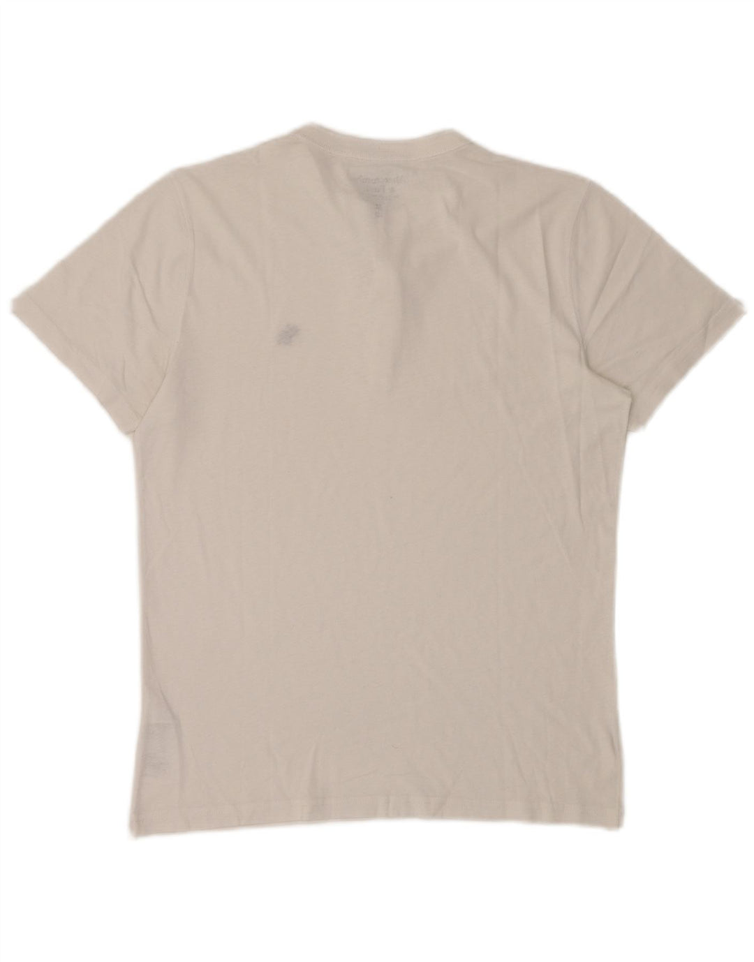 ABERCROMBIE & FITCH Herre T-shirt Top Medium Hvid Bomuld