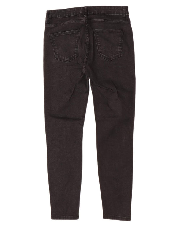 Zara Dame Skinny Jeans EU 40 Medium W30 L27 Sort