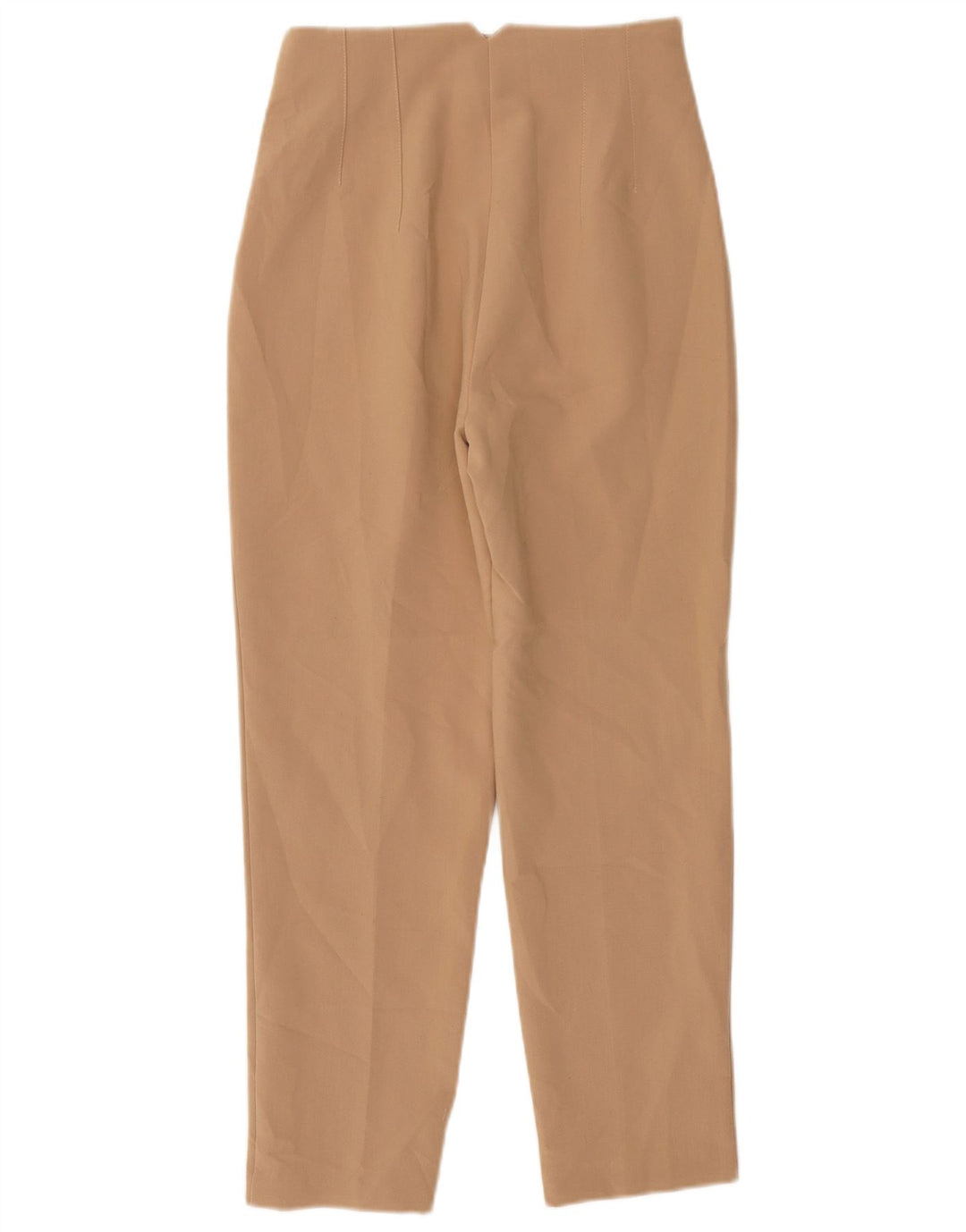 Zara koniske chinobukser til kvinder Small W26 L26 Beige polyester