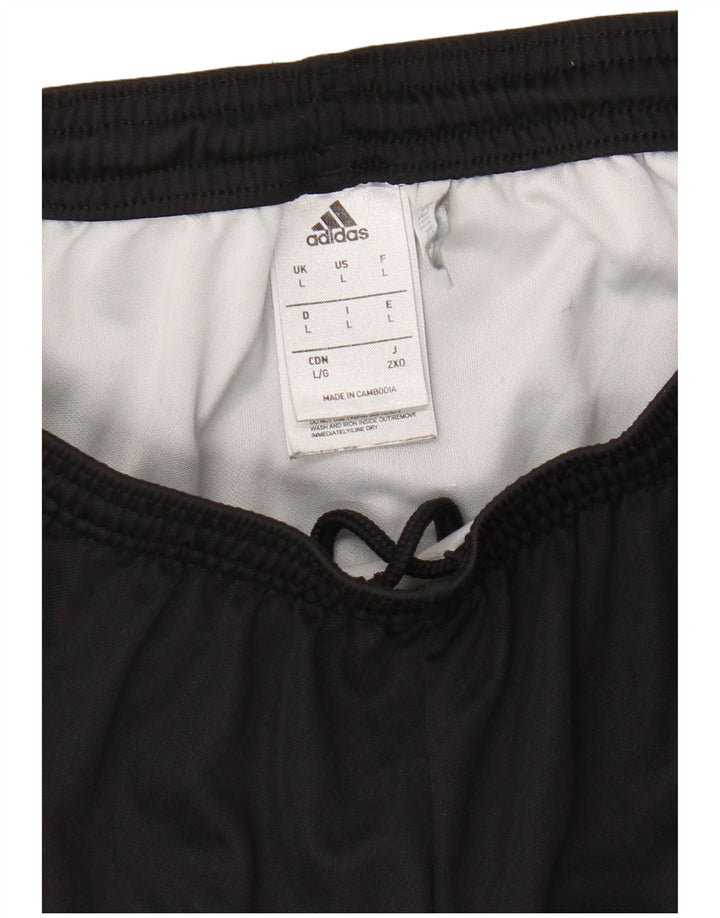 Adidas Herre Climalite Sportshorts Large Sort Polyester