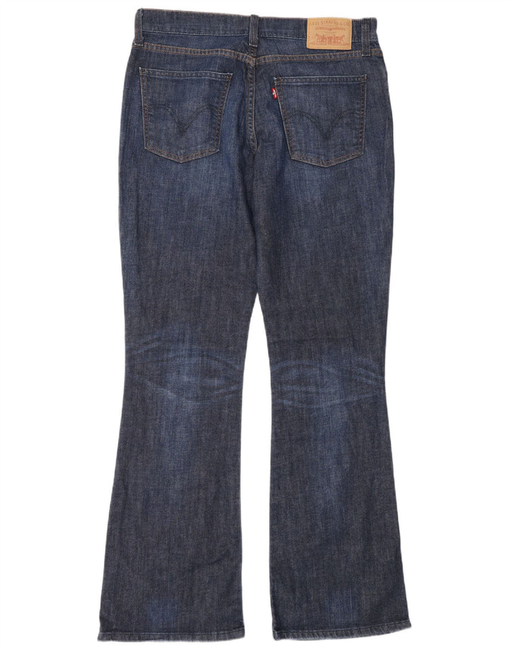 Levi's Dame 10529 Bootcut Jeans W33 L32 Marineblå Bomuld