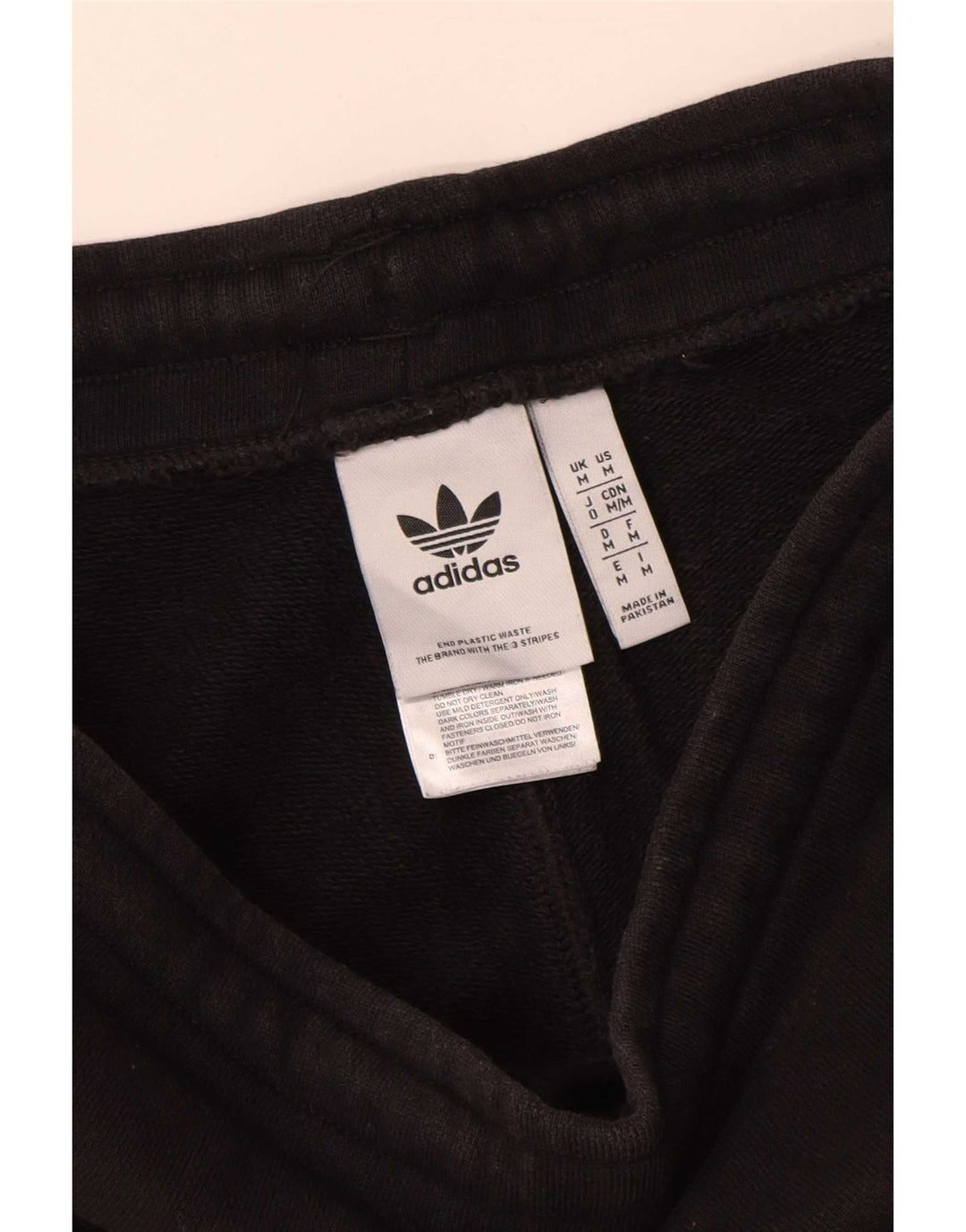 Adidas Herre Sportshorts Medium Sort Bomuld