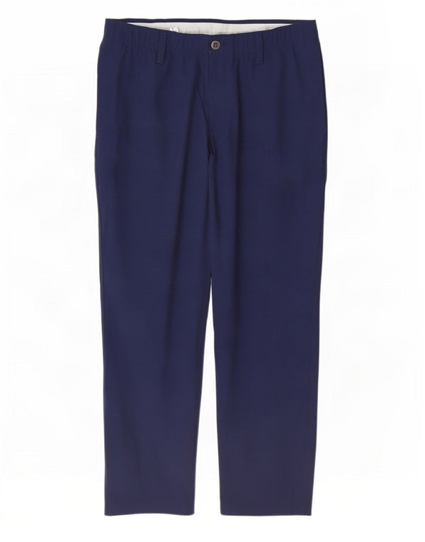 Under Armour Herre Slim Chino Bukser W36 L30 Navy Blue Polyester