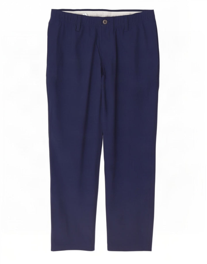 Under Armour Herre Slim Chino Bukser W36 L30 Navy Blue Polyester