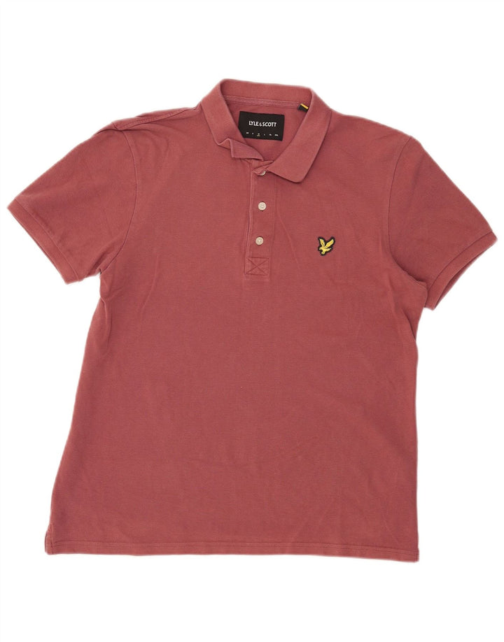 Lyle & Scott herre poloshirt Medium Maroon