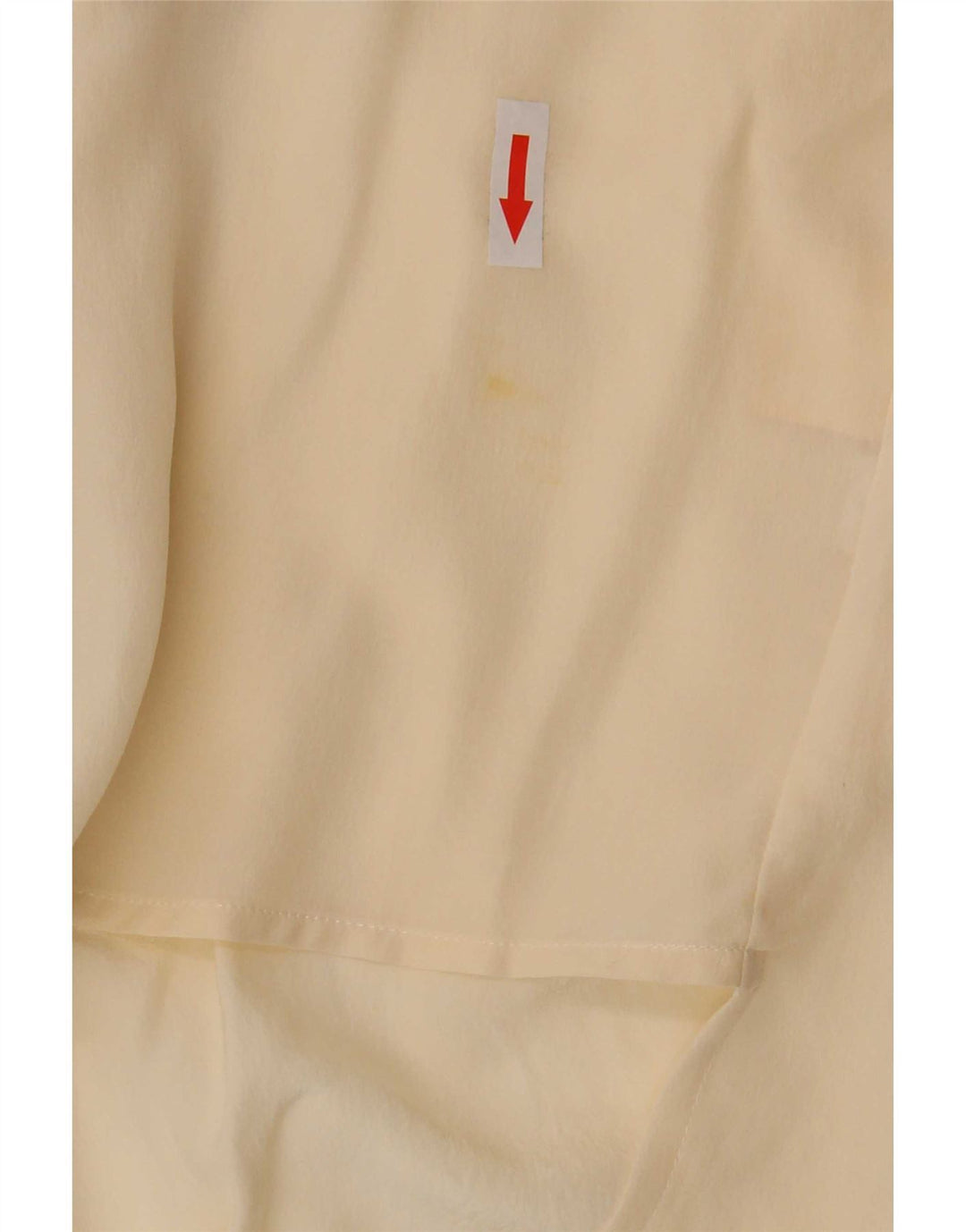 Andrea's Womens Front Tie Shirt Bluse EU 42 Large Beige Floral
