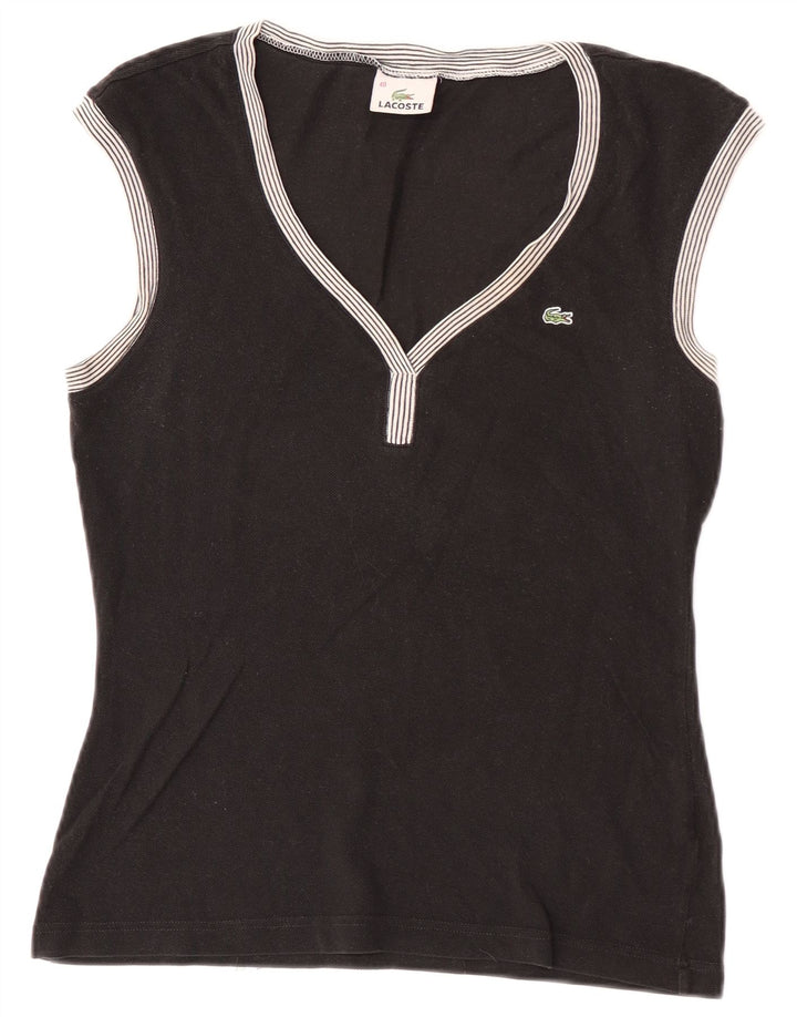 Lacoste Damevest Top Størrelse 40 Medium Sort