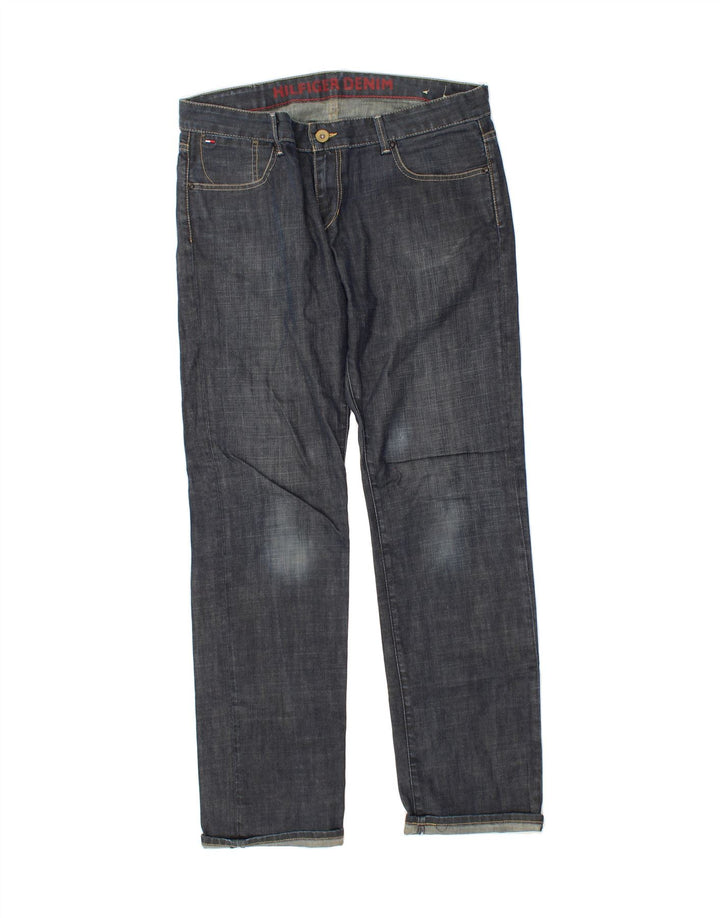 TOMMY HILFIGER Womens Straight Jeans W36 L34 Blue Cotton Vintage Tommy Hilfiger and Second-Hand Tommy Hilfiger from Messina Hembry 