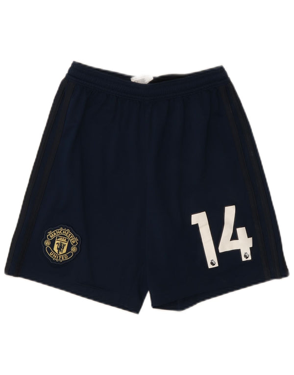 Adidas Boys Manchester United Sports Shorts 11-12 år Navy Blue Sports