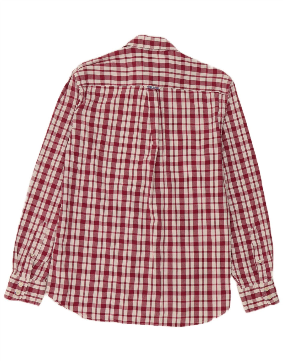 Crew Clothing Herre Classic Fit skjorte Medium Burgundy ternet bomuld