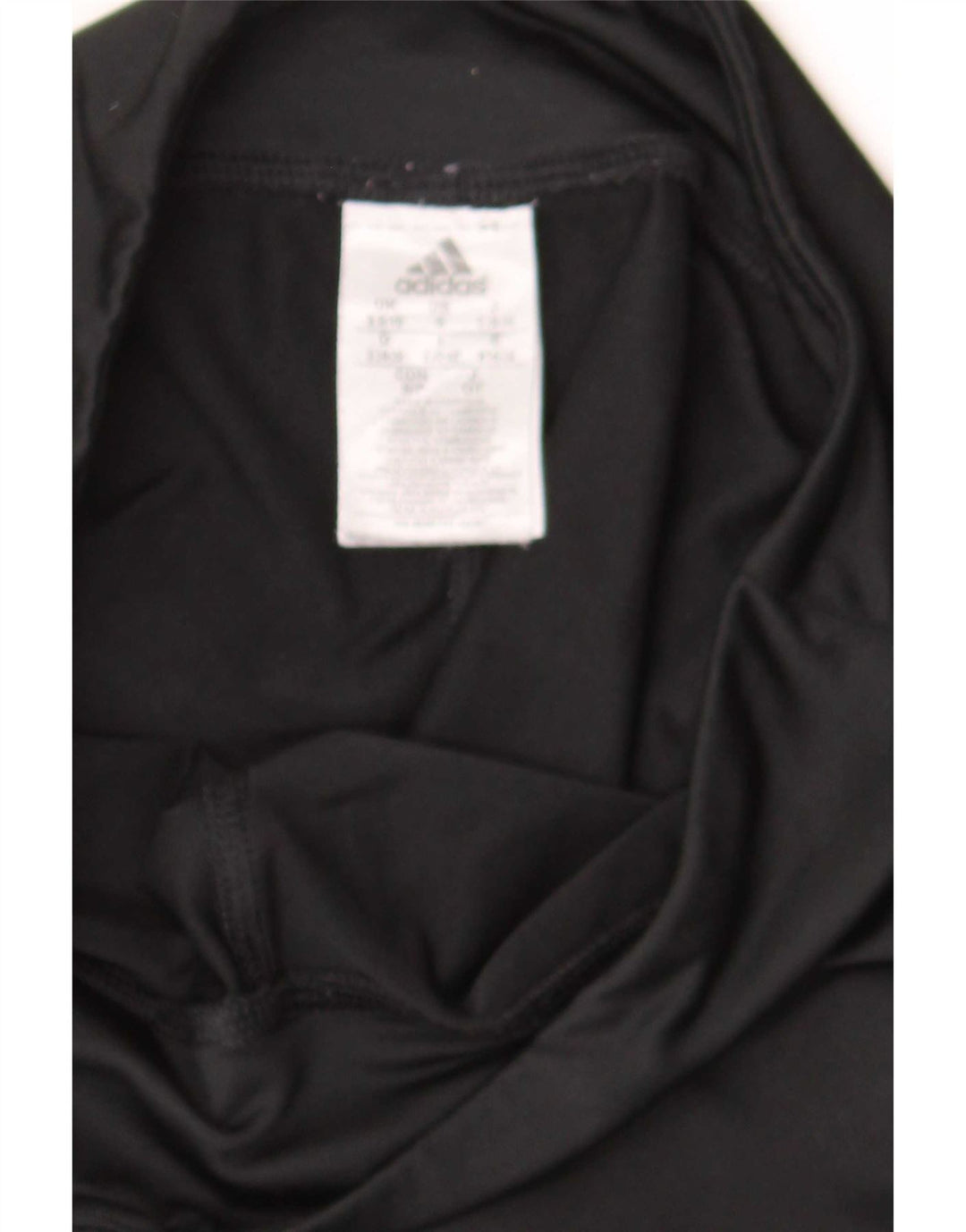 Adidas Dame Capri Leggings UK 8/10 Small Black Polyester