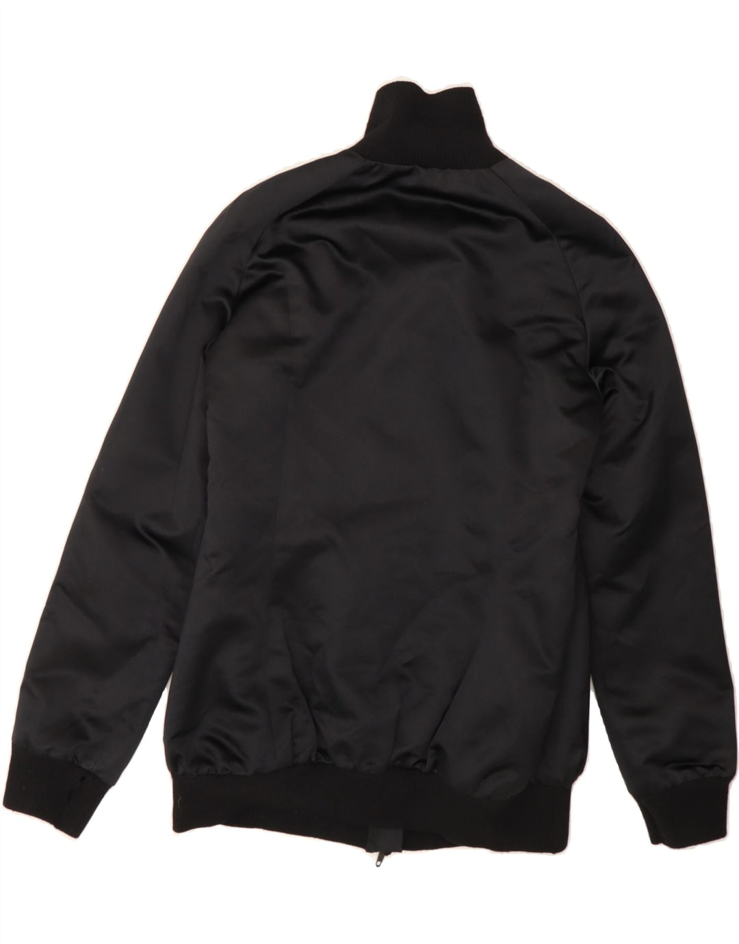 MOSCHINO Womens Bomber Jacket UK 10 Small  Navy Blue Vintage Moschino and Second-Hand Moschino from Messina Hembry 