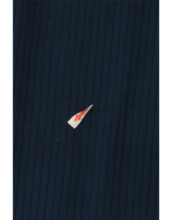 L.K. Bennett Kvinders 3/4-ærmede Skedekjole UK 12 Medium Blue Viscose