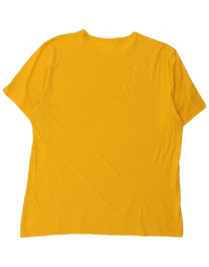 Champion Herre Regular Graphic T-Shirt Top XL Gul