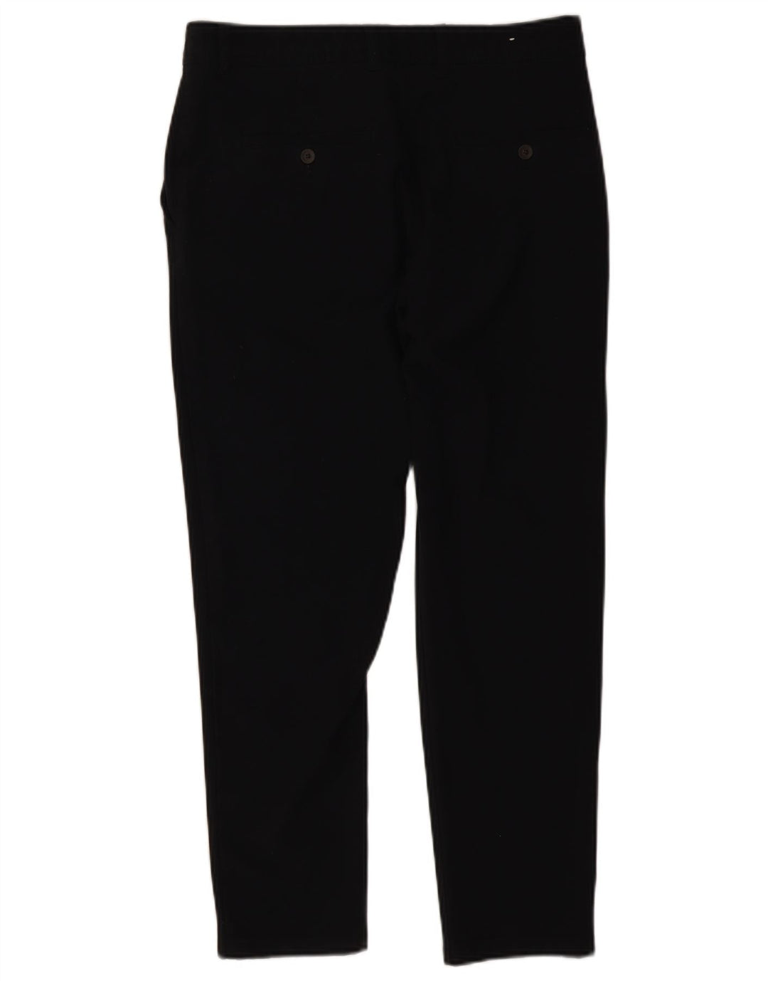 Zara Herre Slim Chino Bukser EU 42 Large W32 L27 Sort Polyester