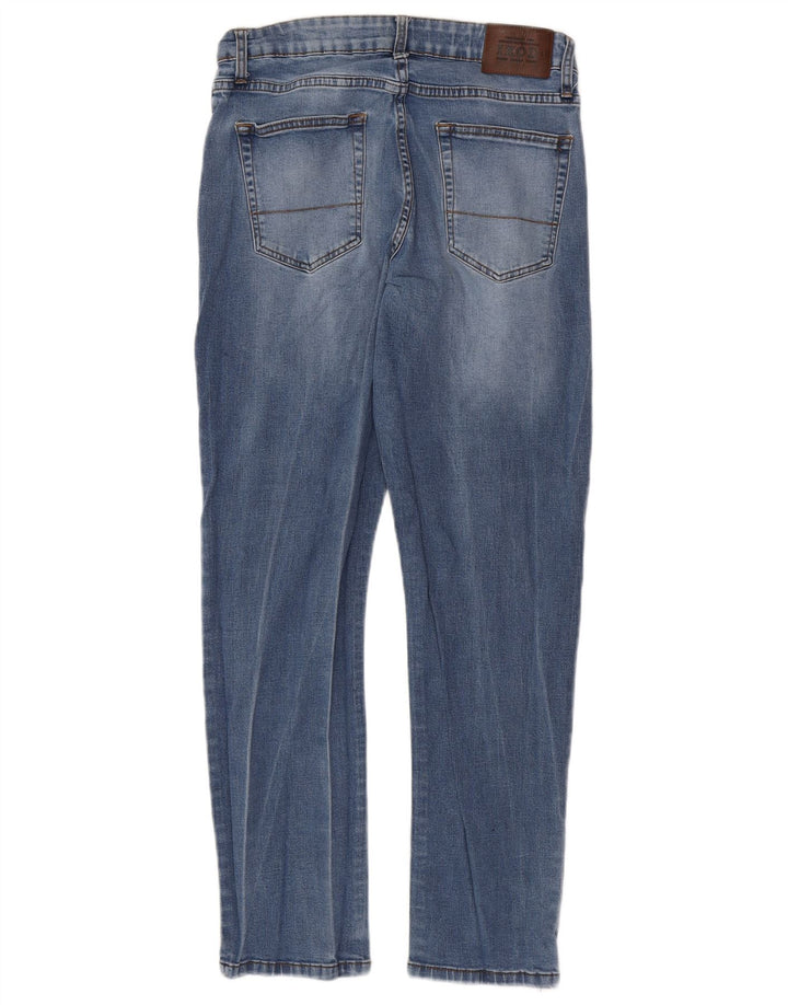 IZOD Herre Comfort Stretch Slim Jeans W30 L29 Blå