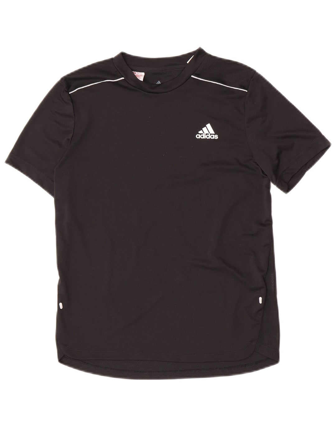Adidas Boys Aeroready T-Shirt Top 11-12 År Sort Polyester