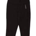 Reebok Dame Capri Leggings UK 8/10 Small Black Polyester