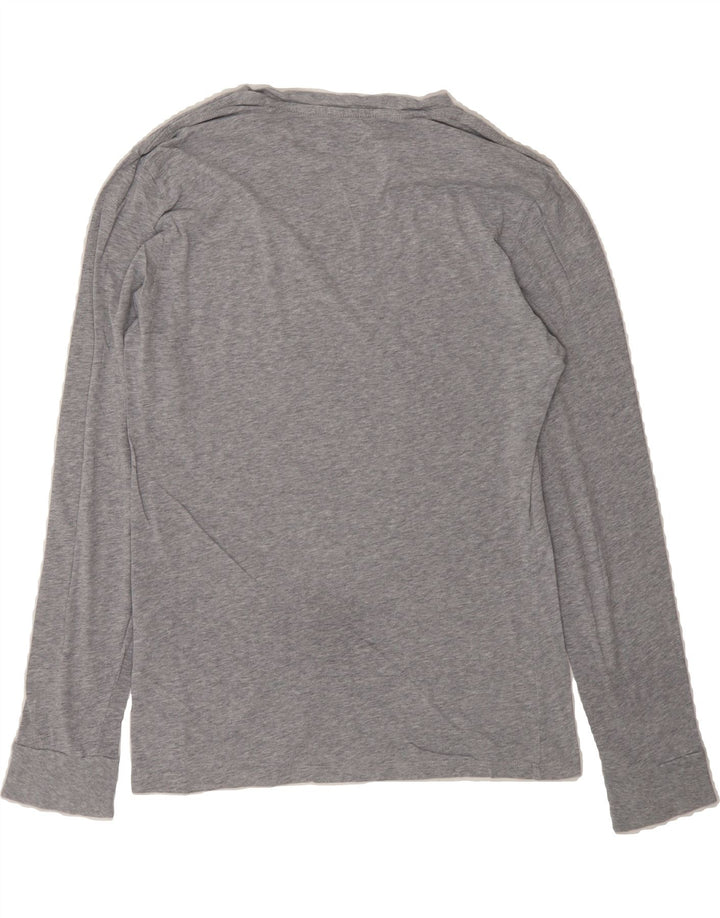 LEVI'S Mens Graphic Top Long Sleeve Small Grey Cotton Vintage Levi's and Second-Hand Levi's from Messina Hembry 