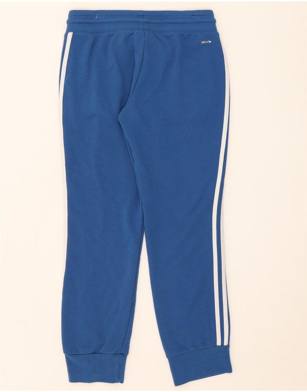 Adidas Womens Climalite træningsdragt Bukser Joggers UK 12/14 Medium Blue