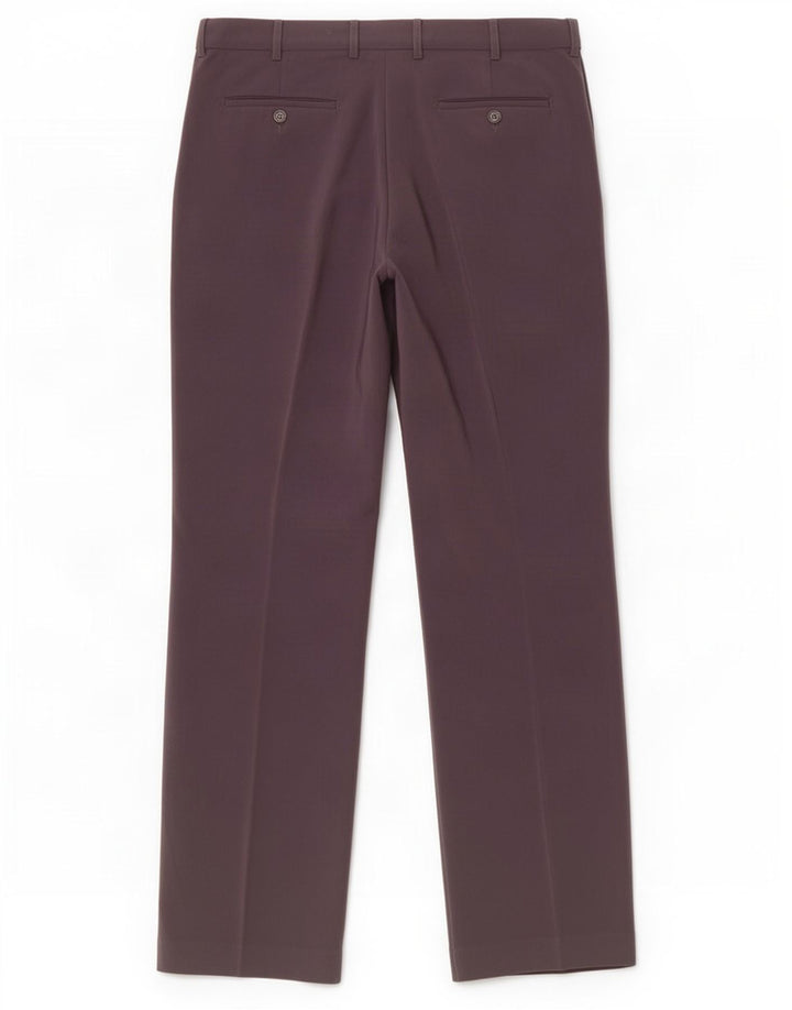 Farah Straight Suit Bukser til mænd W34 L32 Grå polyester