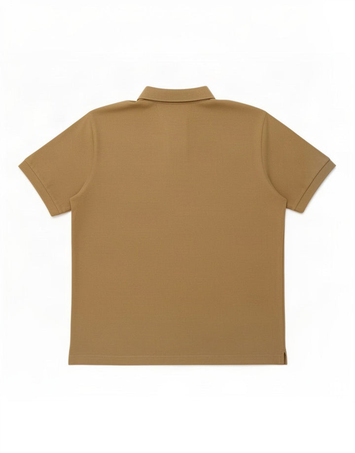 Kappa herre poloskjorte stor beige bomuld